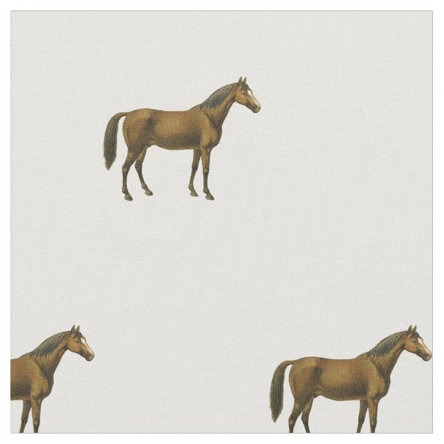 Vintage Horse Tyg (Närbild)