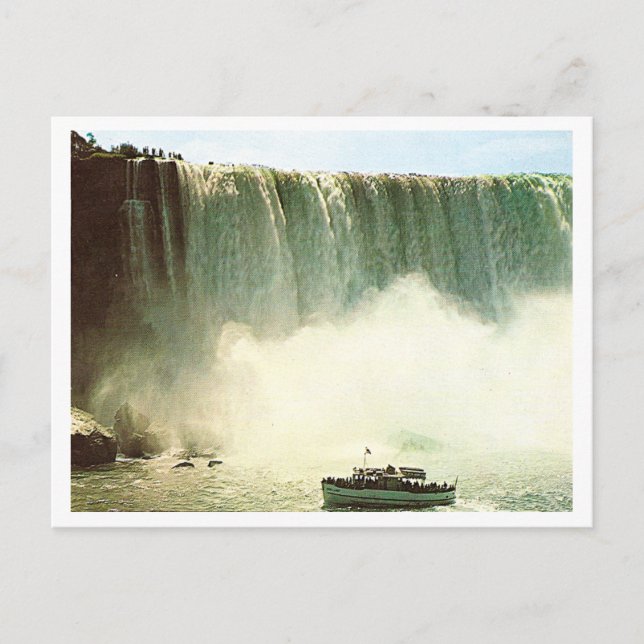 Vintage Horseshoe Falls Vykort (Framsida)