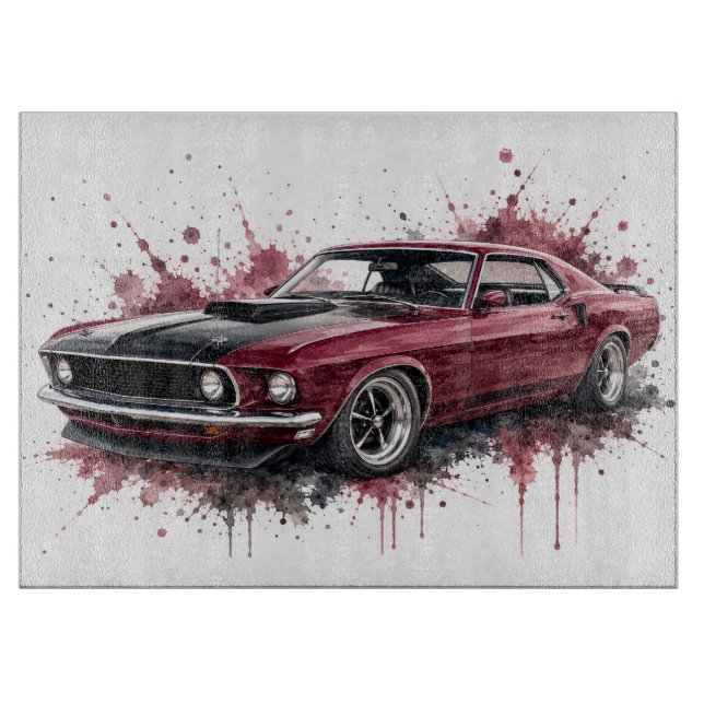 Vintage Hot Rod-Kapning (Framsidan)
