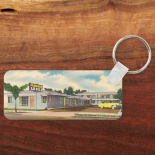 Vintage Hotell, Golden West Lodge Motel Nyckelring