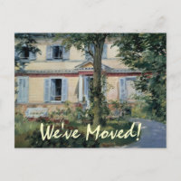 Vintage Houses by Manet, Byte av Adress