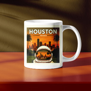 Vintage Houston Texas Kaffemugg