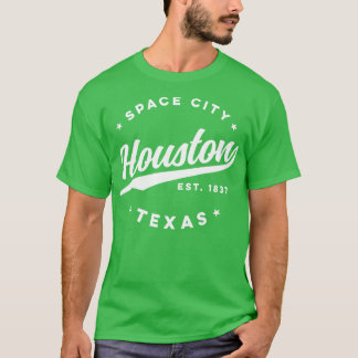 Vintage Houston Texas Space City USA T Shirt