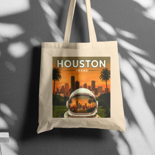 Vintage Houston Texas Tygkasse