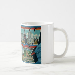 Vintage Howdy från New York Kaffemugg