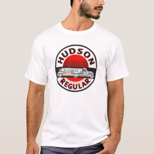 Vintage Hudson Regular Gasoline-tecken Tee Shirt
