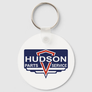 Vintage Hudson-reservdelstecken Nyckelring