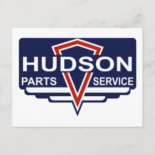Vintage Hudson-reservdelstecken Vykort