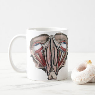 Vintage Human Anatomy Science, Eyebollar Öga Kaffemugg