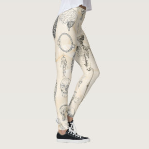 Vintage Human Anatomy Trendig Leggings