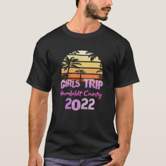 Vintage HUMBOLDT COUNTY All GIRLS RESA 2022 Vår T Shirt