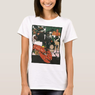 Vintage Hummer Champagne; Elegant Finpartaj Tee Shirt