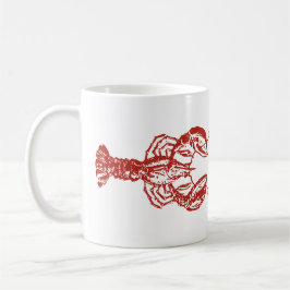 Vintage hummer kaffemugg