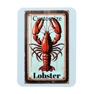 Vintage Hummer skylt Thunder_Cove Magnet