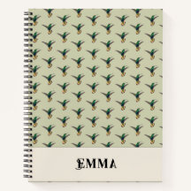 Vintage Hummingbird Personlig