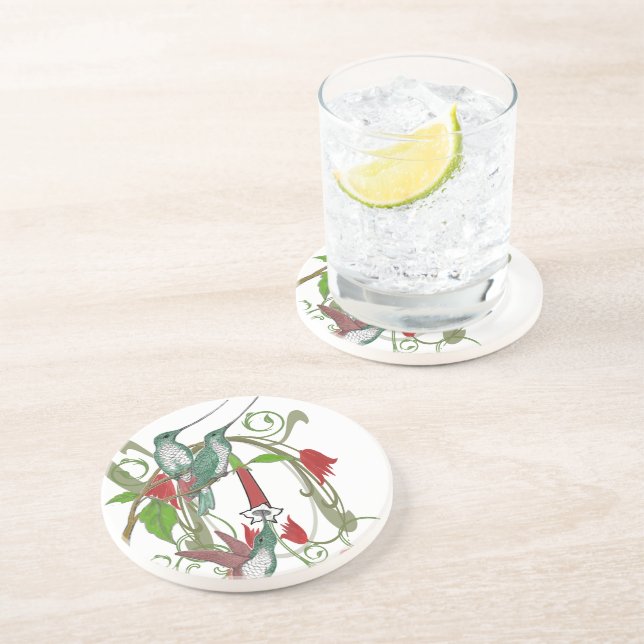 Vintage Hummingbird Underlägg (Sidan)