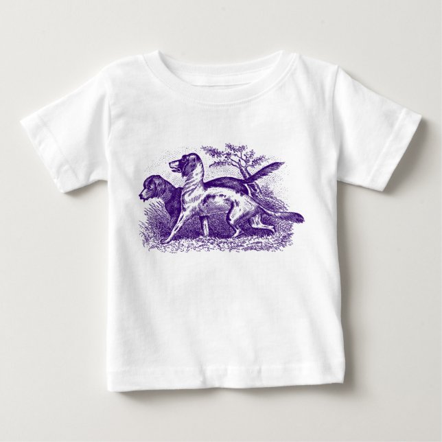Vintage hundar t shirt (Framsida)