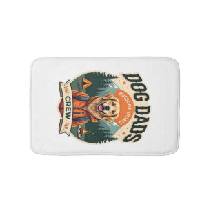 Vintage hundpappor Outdoor Sports Crew Golden Retr Badrumsmatta
