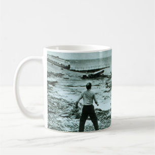 Vintage Hurricane Wave Kaffemugg