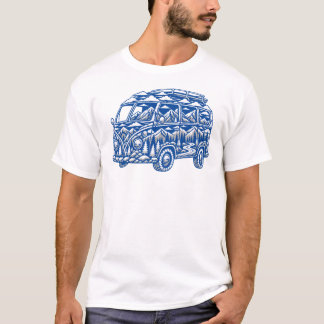 Vintage husvagn berg t shirt