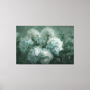 *~* Vintage Hydrangea TV2 Stretched Kanvastryck