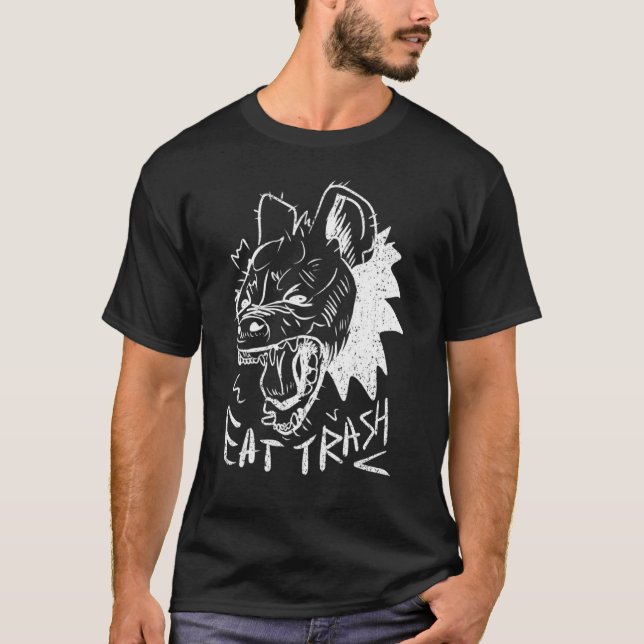 Vintage Hyena T Shirt (Framsida)