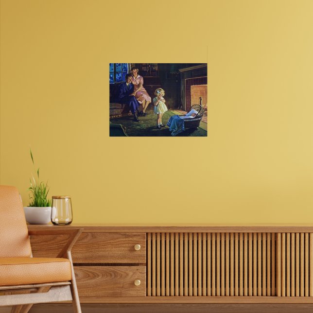 vintage i återställningsfiltren poster (Vardagsrum 2)