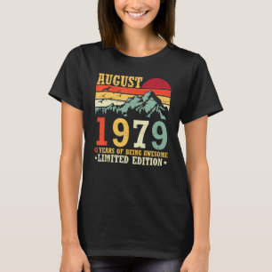 Vintage i augusti 1979: 43 år sedan Fantastisk L T Shirt