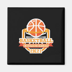 Vintage i basketboll magnet
