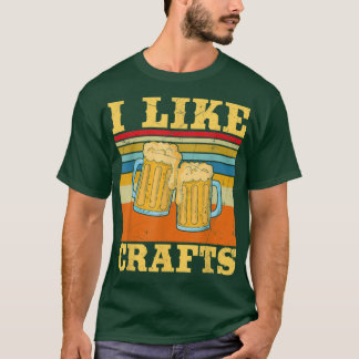 Vintage I gillar hantverksöl T Shirt