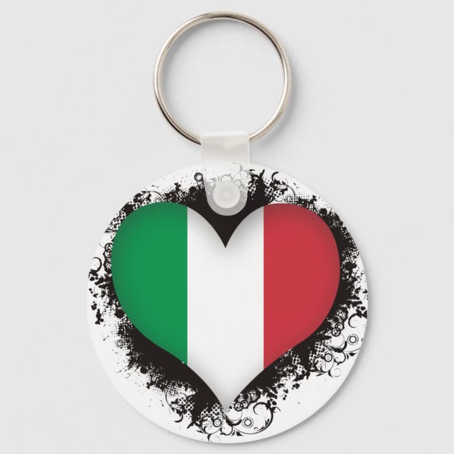 VINTAGE I KÄRLEK ITALIEN NYCKELRING (Framsida)