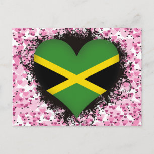 Vintage I Kärlek Jamaica Vykort