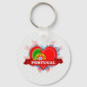 Vintage I Kärlek Portugal Nyckelring