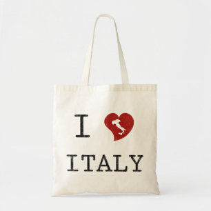 Vintage I Love Italien Tygkasse