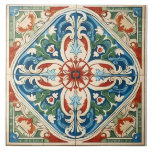 Vintage i Mönster vid Italiens Medelhavet Kakelplatta<br><div class="desc">Uppgradera ditt utrymme med en keramisk bricka i vintagen i mönster. Utforska en fantastisk,  autentisk perfekt för väggar,  golv eller bakgrundsbrytning!</div>