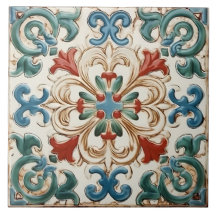 Vintage i Mönster vid Italiens Medelhavet