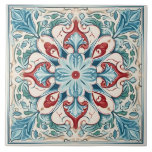Vintage i Mönster vid Italiens Medelhavet Kakelplatta<br><div class="desc">Uppgradera ditt utrymme med en keramisk bricka i vintagen i mönster. Utforska en fantastisk,  autentisk perfekt för väggar,  golv eller bakgrundsbrytning!</div>