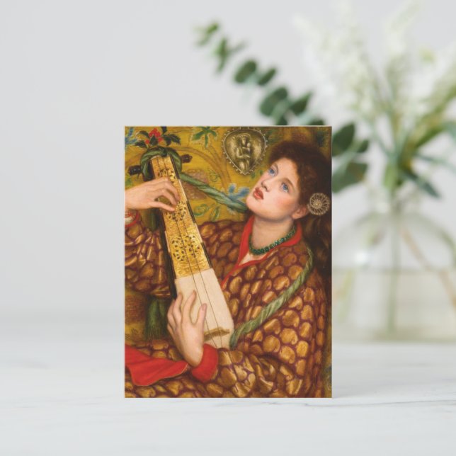 VINTAGE  i SÅNG Vykort (Stående Fram)