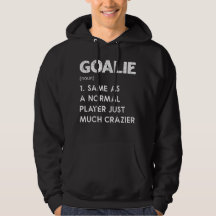 Vintage Ice Hockey Goalie
