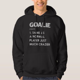 Vintage Ice Hockey Goalie Hoodie