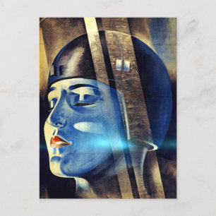 Vintage Iconic Metropolis Movie Vykort