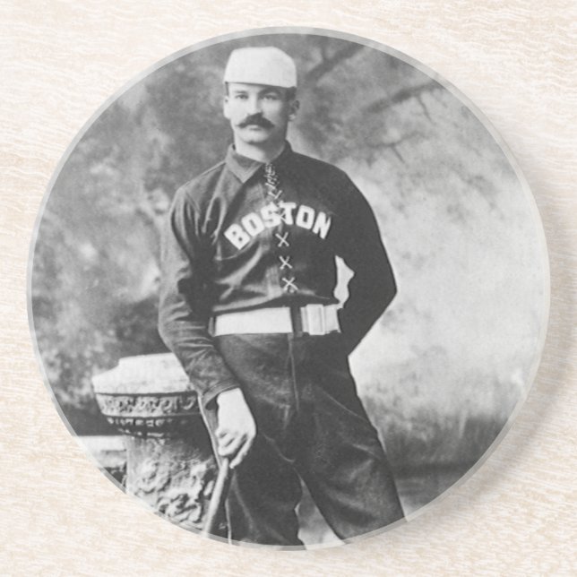 Vintage idrottsfoto, Boston basebollspelare Underlägg (Framsidan)