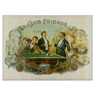 Vintage-illustration av cigaretteriket, Club Frien