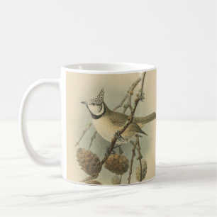 Vintage: Illustration av europeisk stam Kaffemugg