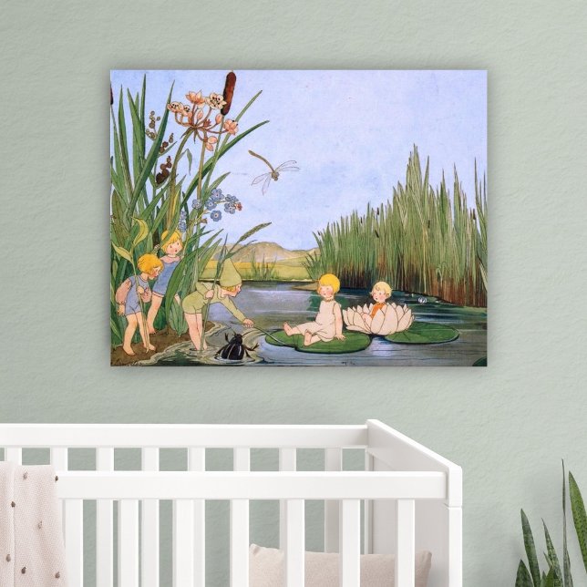 Vintage Illustration av Freddie Langeler Poster (Skapare uppladdad)