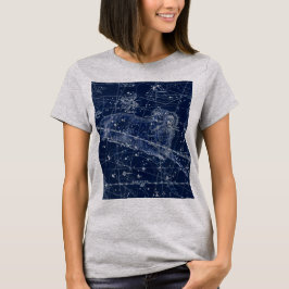 Vintage illustration av stjärntecknet Väduren T Shirt