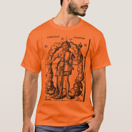Vintage Illustration av Zodiac-tecken T Shirt