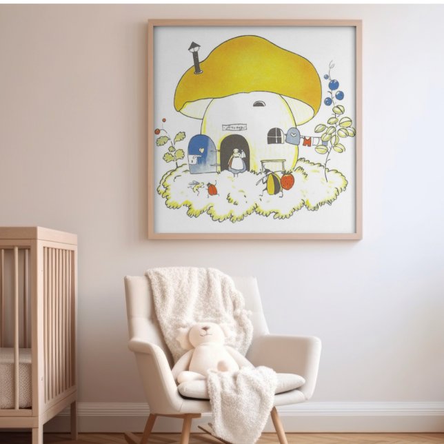 Vintage Illustration by Else Wenz Vietnam Poster (Skapare uppladdad)