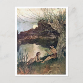 Vintage Illustration Edmund Dulac Tempest Vykort