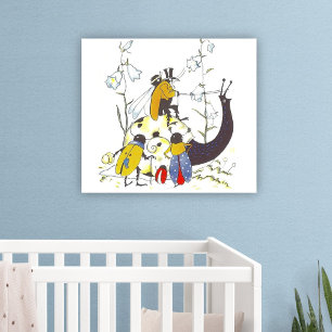 Vintage Illustration från Else Wenz Vietnam Poster